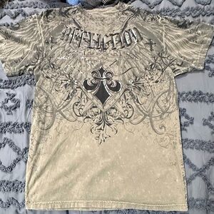 Men’s Affliction Camouflage Short Sleeve Tee